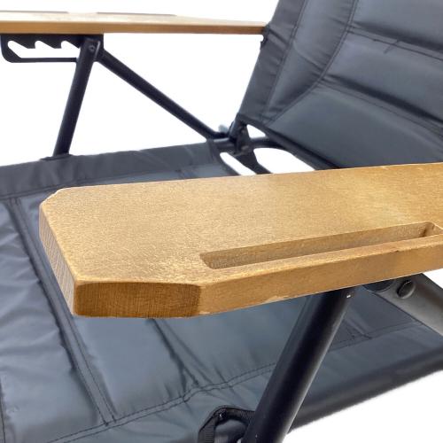 ASSOV (アッソブ) アウトドアチェア 392100 ブラック RECLINING LOW ROVER CHAIR