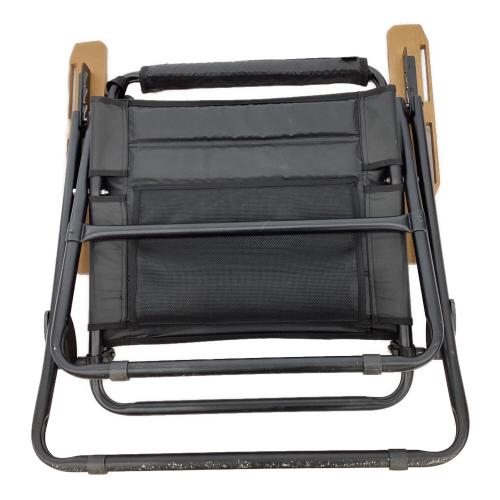 ASSOV (アッソブ) アウトドアチェア 392100 ブラック RECLINING LOW ROVER CHAIR