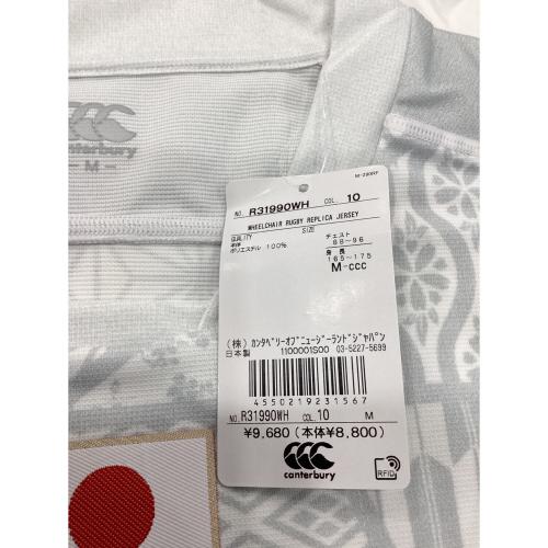 Canterbury (カンタベリー) トレーニングウェア R31990WH 車いすラグビー日本代表 メンズ SIZE M ホワイト