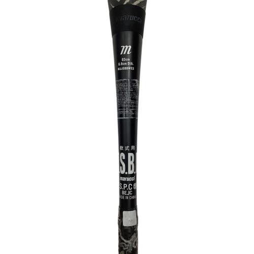 marucci (マルーチ) WANI SPEED 軟式バット MJJSBBWS2 ケース付 83cm/6.9㎝ DIA. ブラック