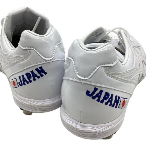 日本代表(侍ジャパン) (ニホンダイヒョウ(サムライジャパン)) 野球スパイク U-18サムライジャパン2019モデル メンズ SIZE 27cm ホワイト