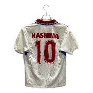 鹿島アントラーズ (カシマアントラーズ) サッカーユニフォーム NRG-142X K-TY721/GOLDWIN/日本製/@ @ メンズ SIZE L ホワイト