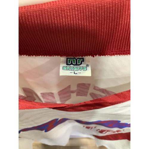 鹿島アントラーズ (カシマアントラーズ) サッカーユニフォーム NRG-142X K-TY721/GOLDWIN/日本製/@ @ メンズ SIZE L ホワイト