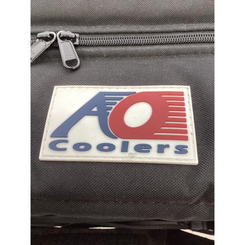 AO COOLERS (エーオークーラー) 24パックキャンバスソフトクーラー ソフトクーラー 旧ロゴ ブラック