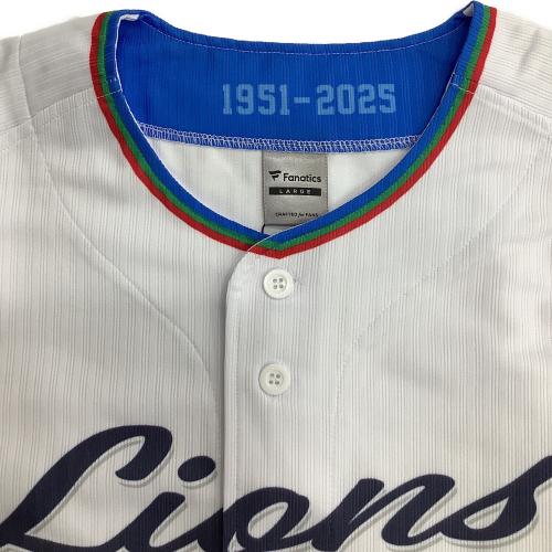 埼玉西武ライオンズ (サイタマセイブライオンズ) 応援グッズ SL08-25AS-0002-WHT-L Fanatics Lサイズ ホワイト