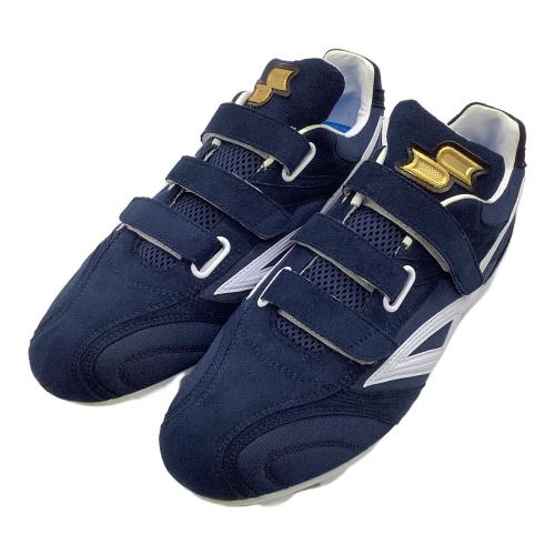 SSK (エスエスケイ) 野球スパイク ESF4007 ケース付 メンズ SIZE 27cm ネイビー