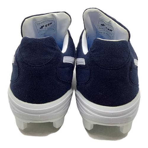 SSK (エスエスケイ) 野球スパイク ESF4007 ケース付 メンズ SIZE 27cm ネイビー