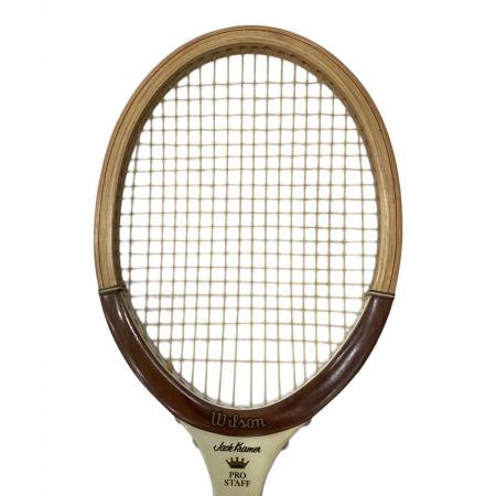ヴィンテージ　Wilson PROSTAFF Jack Kramer 木製 Wilson Jack Kramer Pro Staff 4-5/8 Vintage Wood Tennis Racquet