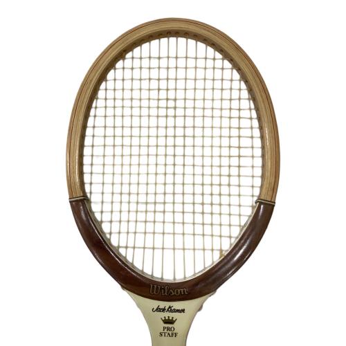Wilson (ウィルソン) Jack Kramer Pro Staff 軟式テニスラケット ヴィンテージラケット 木製