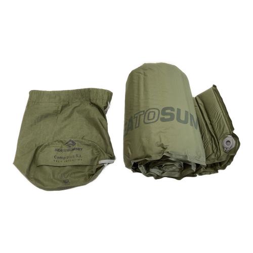 SEA TO SUMMIT (シートゥサミット) インフレータブルマット オリーブ レギュラーワイド 183×64×7cm キャンププラスS.I.マット レクタンギュラー