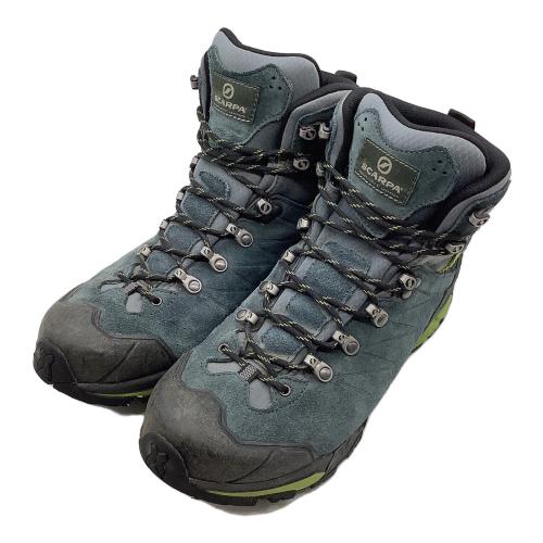 SCARPA (スカルパ) ZG TREK GTX ハイカット(ソフトソール) トレッキングシューズ 67075-200 メンズ SIZE EU 43 ネイビー