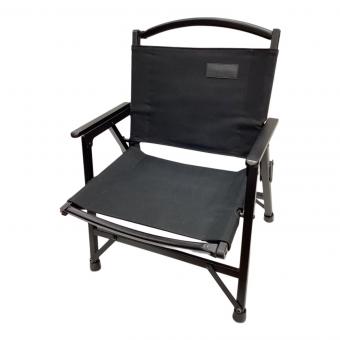 BlackishGear (ブラキッシュギア) アウトドアチェア ブラック ブラックウッドチェアV2