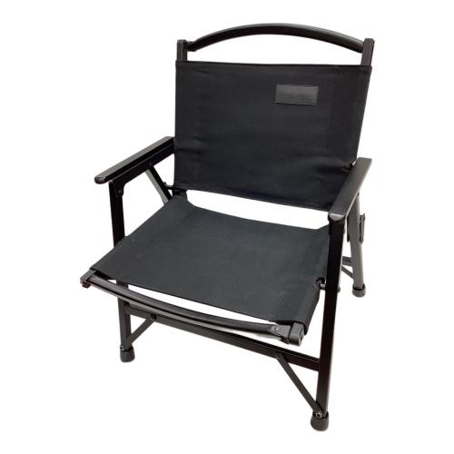 BlackishGear (ブラキッシュギア) アウトドアチェア ブラック ブラックウッドチェアV2