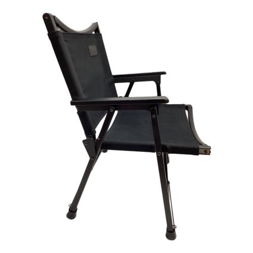 BlackishGear (ブラキッシュギア) アウトドアチェア ブラック ブラックウッドチェアV2
