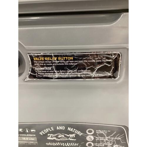 FIELDOOR (フィールドア) ノーザンクーラーボックス 18.9L クーラーボックス グレー