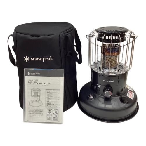 Snow peak (スノーピーク) グローストーブ アウトドアヒーター KH-100BK PSCマーク有