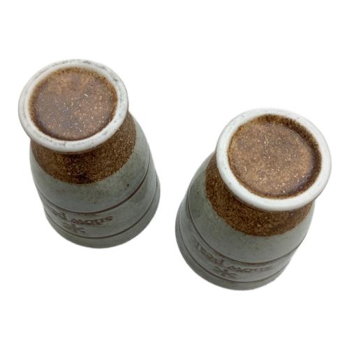 Snow peak (スノーピーク) 泡立ちビアタンブラー アウトドア食器 陶器タンブラー2個セット/ノ廃盤ベルティー