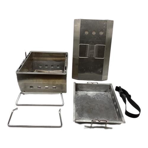 Snow peak (スノーピーク) システムBBQBOX焼武者 焚火台 廃盤品