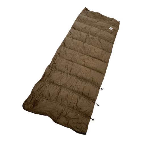 DOD (ディーオーディー) 封筒型シュラフ(ダウン) S1-808-BR ジミニーシュラフ