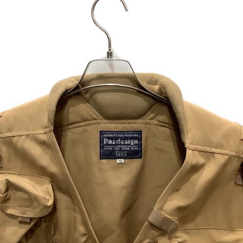 PAZ DESIGN フィッシングウェア ZFV-003 フィッシングウェア メンズ SIZE M カーキ