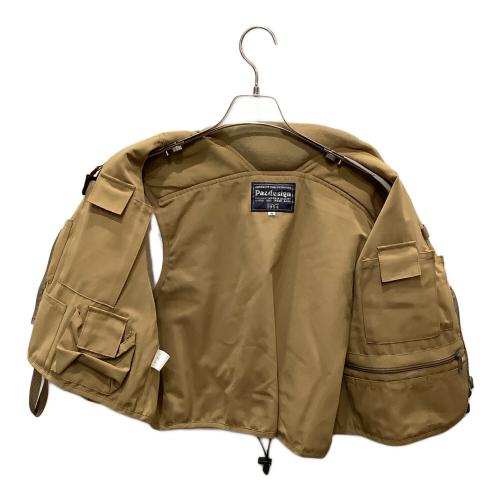 PAZ DESIGN フィッシングウェア ZFV-003 フィッシングウェア メンズ SIZE M カーキ