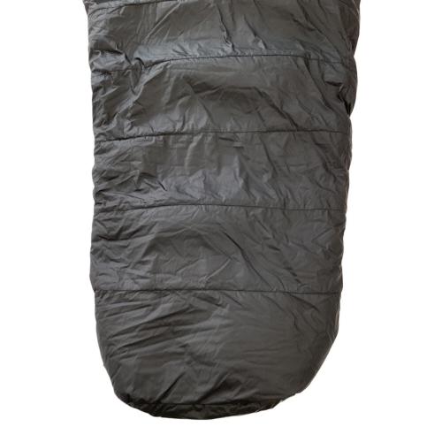 NANGA (ナンガ) マミー型シュラフ(ダウン) オールブラック オーロラ600DX