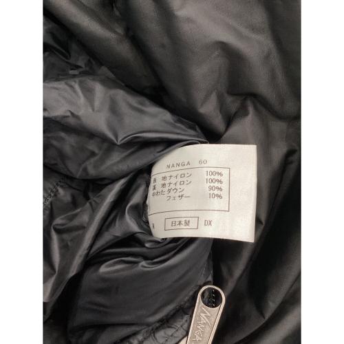 NANGA (ナンガ) マミー型シュラフ(ダウン) オールブラック オーロラ600DX