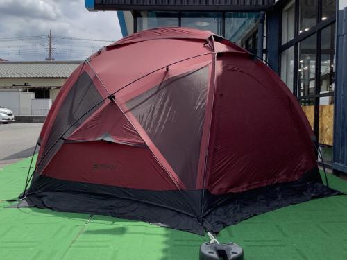 POMOLY (ポモリー) ドームテント シームテープ剥がれ有 Dome X6