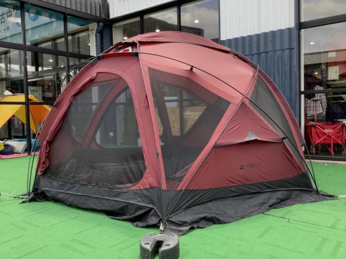POMOLY (ポモリー) ドームテント シームテープ剥がれ有 Dome X6
