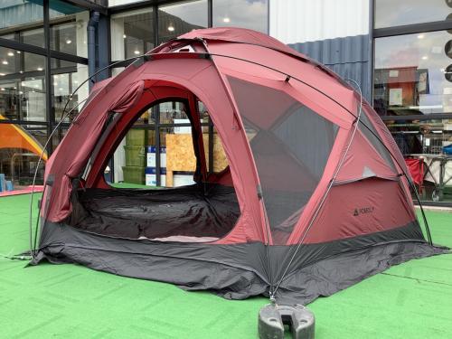 POMOLY (ポモリー) ドームテント シームテープ剥がれ有 Dome X6