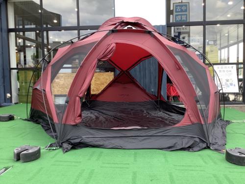 POMOLY (ポモリー) ドームテント シームテープ剥がれ有 Dome X6