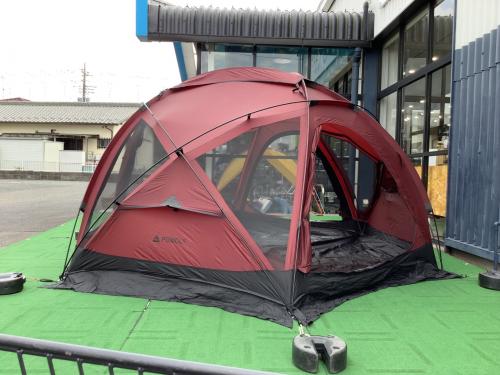 POMOLY (ポモリー) ドームテント シームテープ剥がれ有 Dome X6