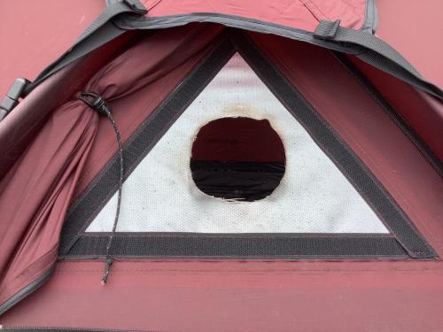 POMOLY (ポモリー) ドームテント シームテープ剥がれ有 Dome X6