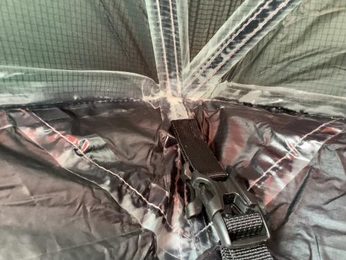 POMOLY (ポモリー) ドームテント シームテープ剥がれ有 Dome X6