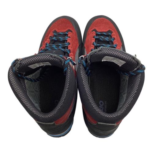 SIRIO (シリオ) ROSSO ハイカット(ハードソール) トレッキングシューズ 41A SIZE 27cm レッド×ブラック