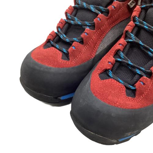 SIRIO (シリオ) ROSSO ハイカット(ハードソール) トレッキングシューズ 41A SIZE 27cm レッド×ブラック