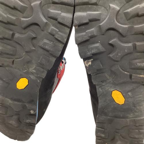 SIRIO (シリオ) ROSSO ハイカット(ハードソール) トレッキングシューズ 41A SIZE 27cm レッド×ブラック