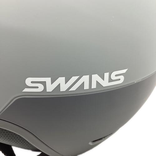 SWANS (スワンズ) ヘルメット HSF241 ヨゴレ・キズ有 グレー ケース月 58-61cm