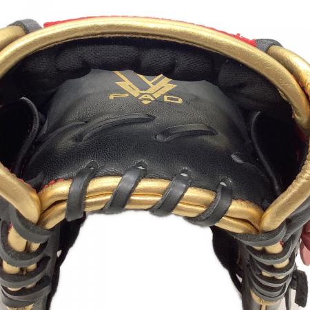 HYPER (ローリングス) RAWLINGS 黒/赤/金 軟式グローブ HyperShell Rawlings k*n様 TECH レッド×ブラック 軟式グローブ グローブ