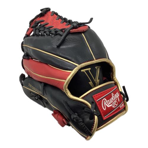RAWLINGS (ローリングス) HYPER TECH 軟式グローブ レッド×ブラック