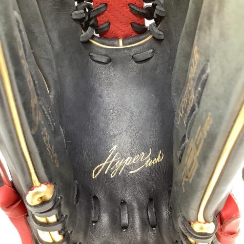 RAWLINGS (ローリングス) HYPER TECH 軟式グローブ レッド×ブラック