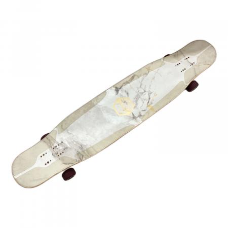 TRAVELOL Marble 46 White スケートボード ロンスケ/46インチ マーブル