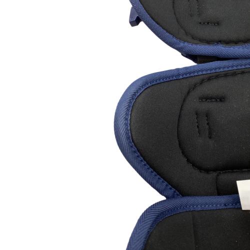 MIZUNO (ミズノ) 軟式・ゴムソフトボール用レガース プロテクター 1DJLD25014L 2025年製/JSBB・JSAマーク有 SIZE L ネイビー×グレー