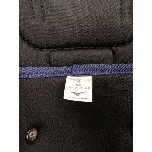 MIZUNO (ミズノ) 軟式・ゴムソフトボール用レガース プロテクター 1DJLD25014L 2025年製/JSBB・JSAマーク有 SIZE L ネイビー×グレー