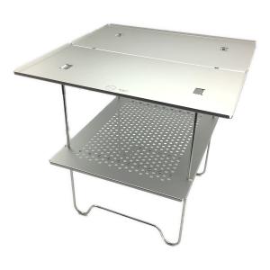 ZEN Camps (ゼンキャンプス) アウトドアテーブル シルバー Air-2 Table