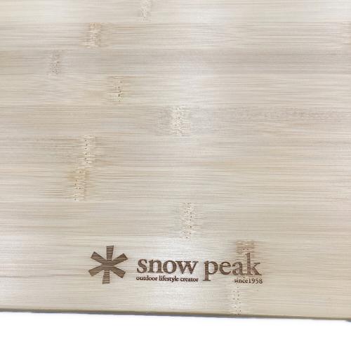Snow peak (スノーピーク) アウトドアテーブル LV-015TR ワンアクションテーブル竹ロング