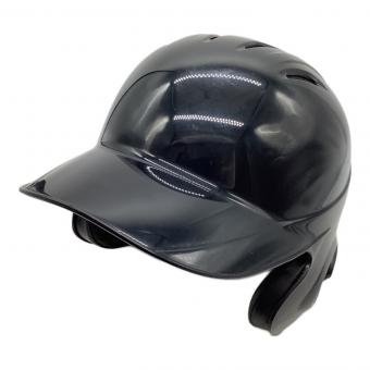 MIZUNO (ミズノ) 軟式野球用打撃ヘルメット ヘルメット J.S.B.Bマーク有/両耳当て付打者用 SIZE L ネイビー