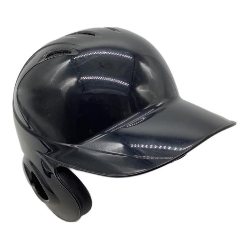 MIZUNO (ミズノ) 軟式野球用打撃ヘルメット ヘルメット J.S.B.Bマーク有/両耳当て付打者用 SIZE L ネイビー