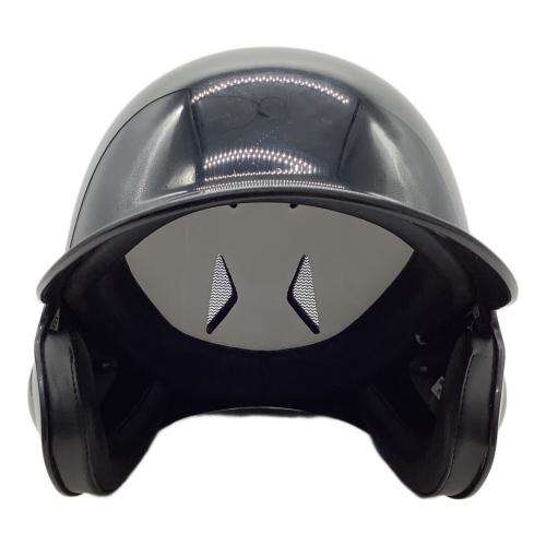 MIZUNO (ミズノ) 軟式野球用打撃ヘルメット ヘルメット J.S.B.Bマーク有/両耳当て付打者用 SIZE L ネイビー