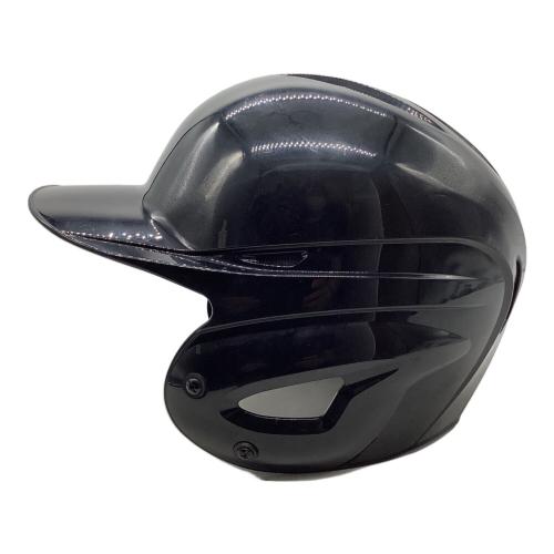 MIZUNO (ミズノ) 軟式野球用打撃ヘルメット ヘルメット 1DJHR111 J.S.B.Bマーク有/両耳当て付打者用/フェイスガード取り付け用ビス有 SIZE O ネイビー